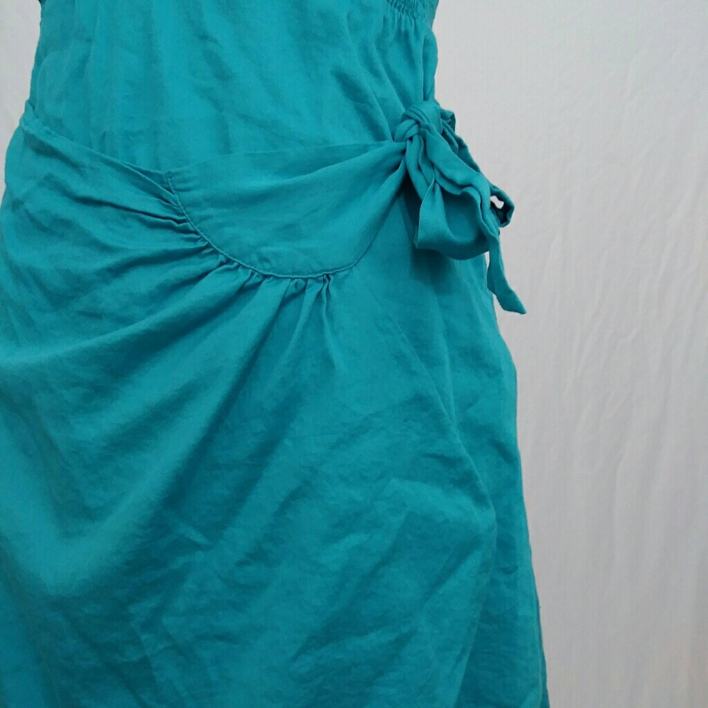 Free People Turquoise Peacock Dress - Picture 3 of 4